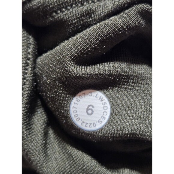 Lululemon Align Pant High Rise 25" Leggings Green Women's Size 6 - Picture 4 of 10